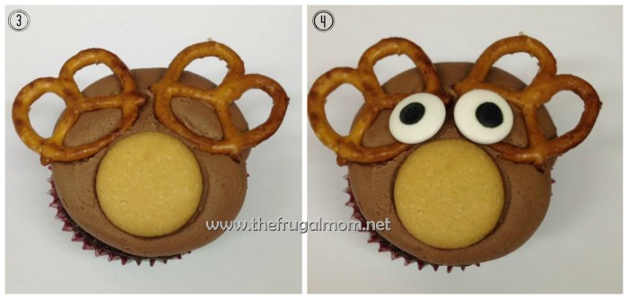 how to make reindeer cupcakes 