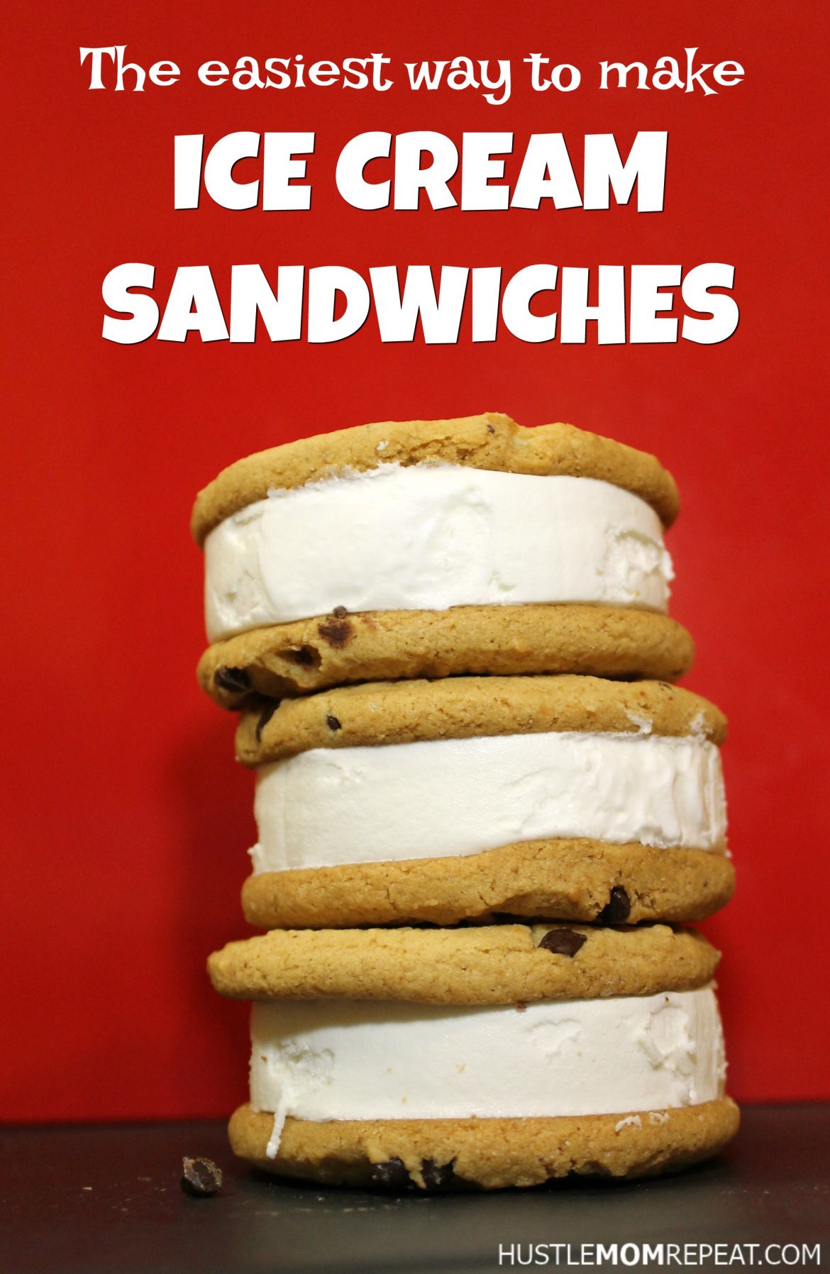 The Easiest Way To Make Ice Cream Sandwiches Hustle Mom Repeat