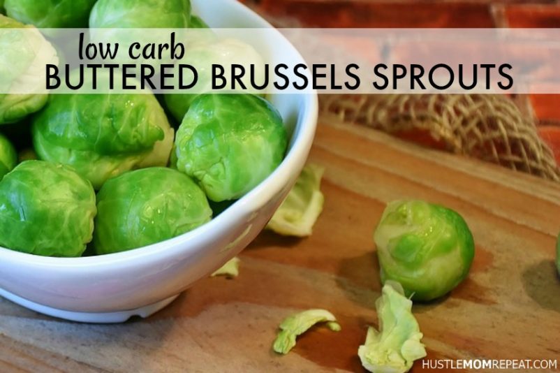 buttered brussels sprouts