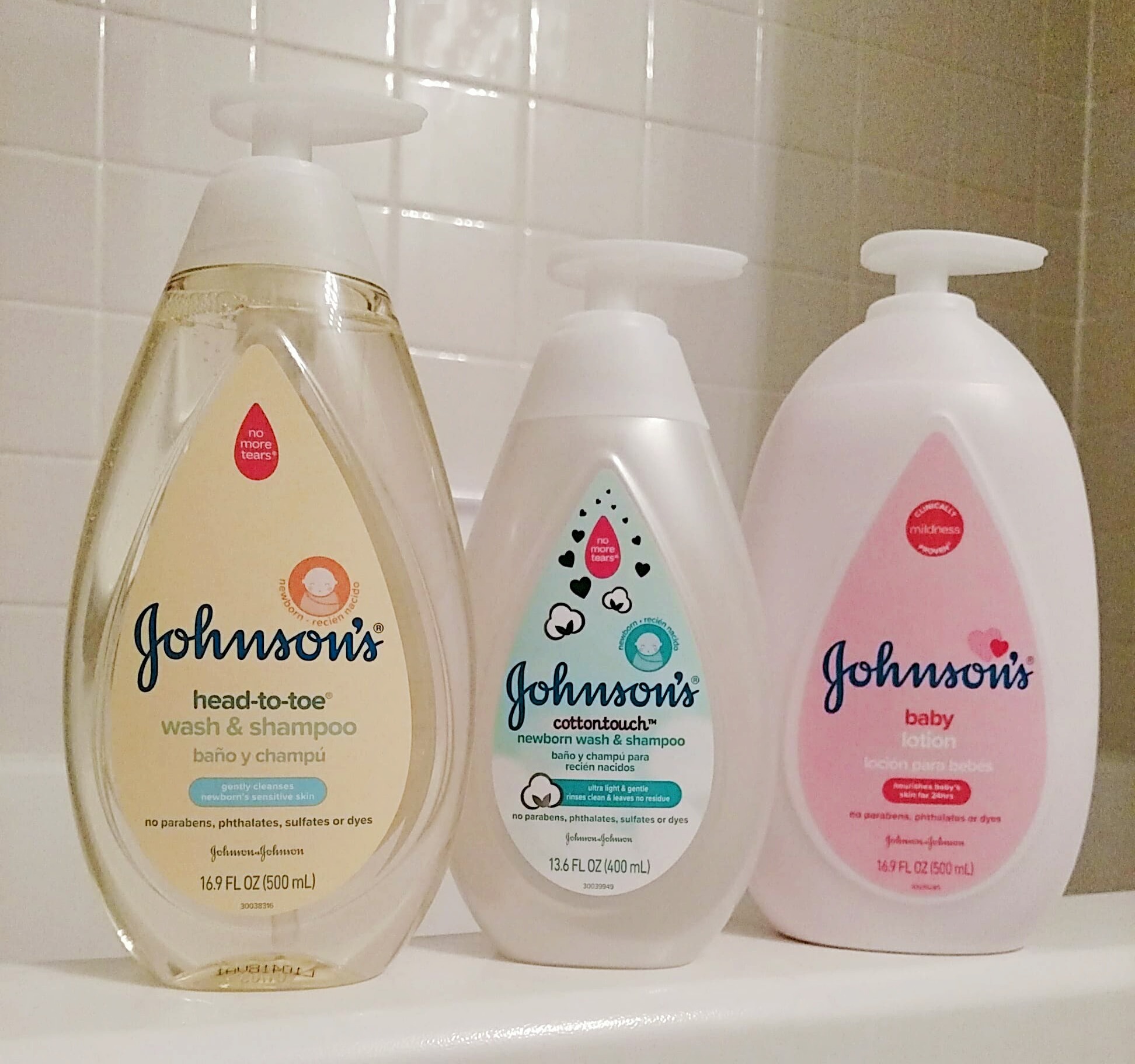 gohnsons baby products